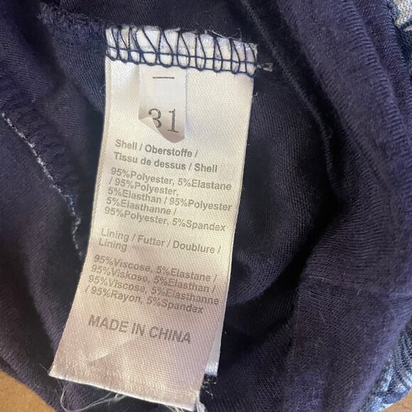 BaiShengGT Sleeveless Layered Shirt Womens 2XL Flowy Blue Floral Sheer - Picture 4 of 6